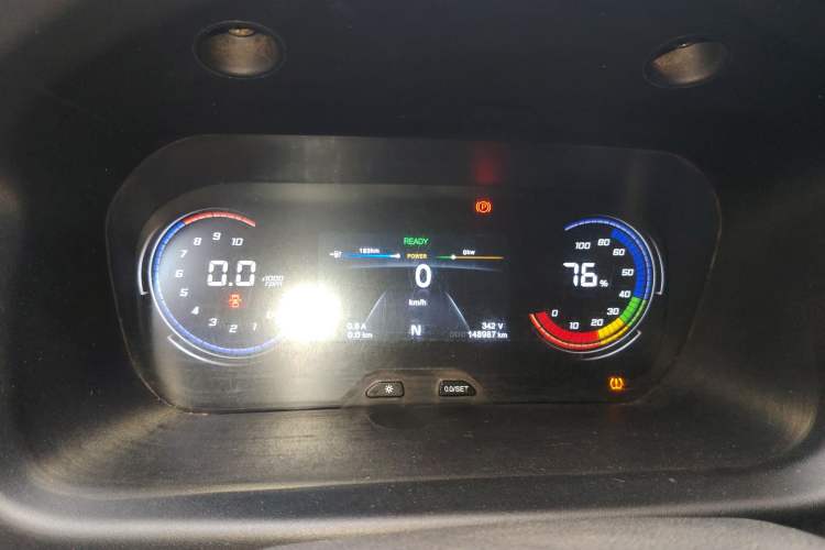 Used CHANGAN KAICHENG Ruixing EM80 2020 Flat Roof with Liftback Doors 2 Seats 41.86 kWh Instrument Cluster