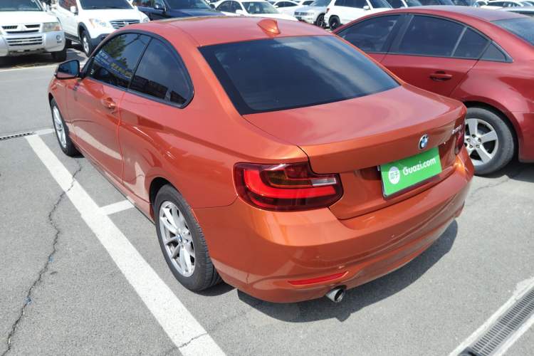 Used BMW 2 Series 2015 218i Rear Left 45 Deg