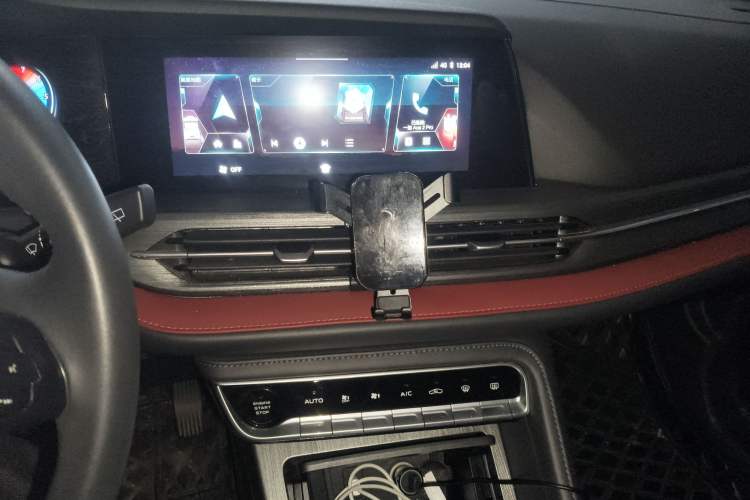 Used CHANGAN CS55PLUS 2020 1.5T Automatic Colorful Model Audio And AC Panel