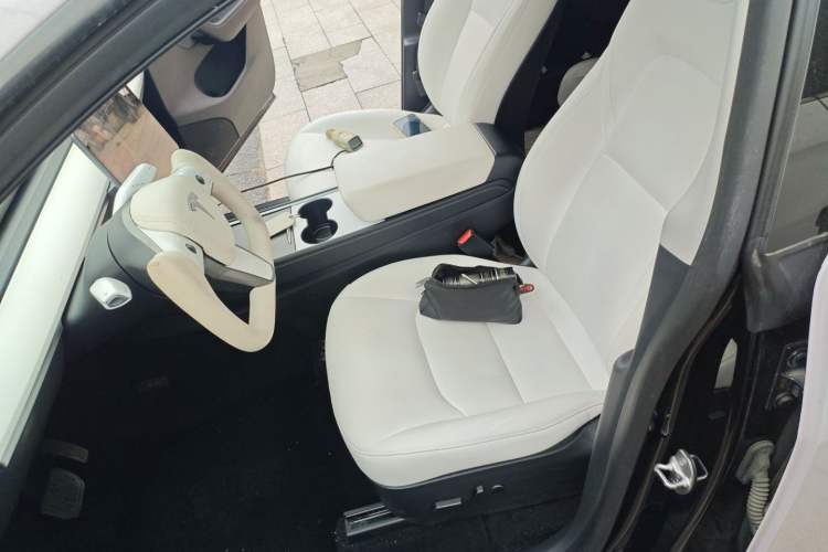 Used Tesla Model Y 2021 Standard Range Rear-Wheel Drive Version Left Front Seat