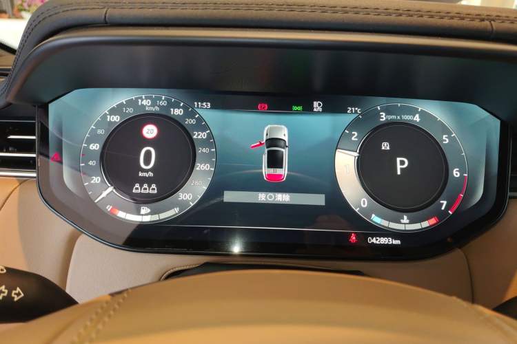 Used Land Rover Range Sport 2023 400PS Dynamic SE Instrument Cluster