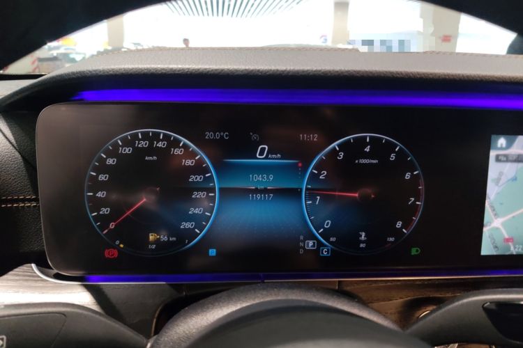 Used Mercedes-Benz E-Class 2021 E 300 L Sporty and Stylish Model Instrument Cluster