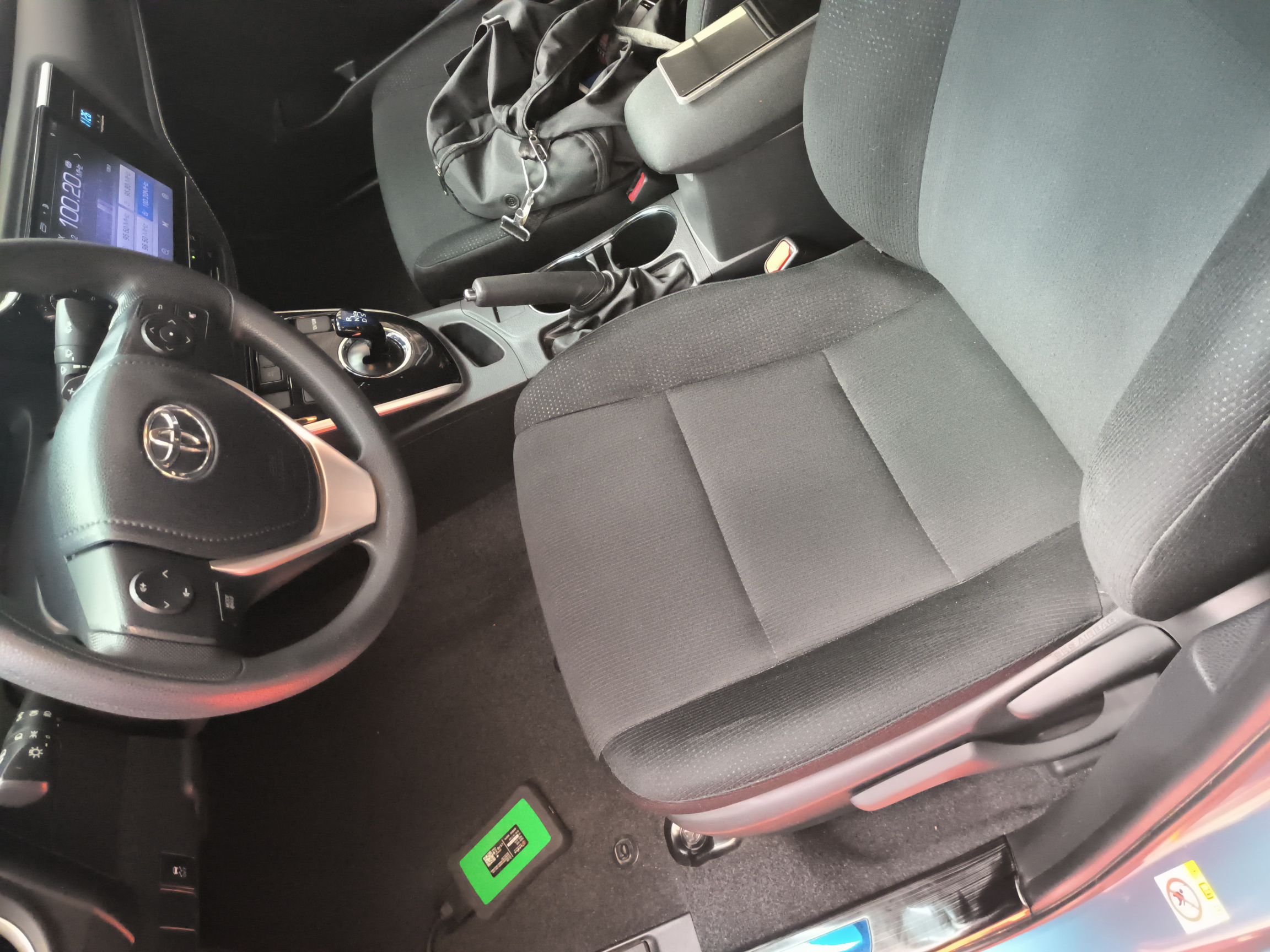 Avant de la voiture
