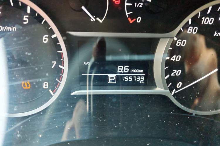 Used Nissan Lannia 2020 1.6L CVT Cool Edition Odometer Close Up