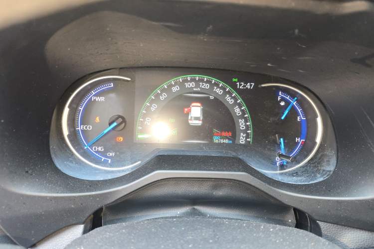 Used Toyota RAV4 2020 Dual-Engine 2.5L E-CVT Two-Wheel Drive Elite Edition