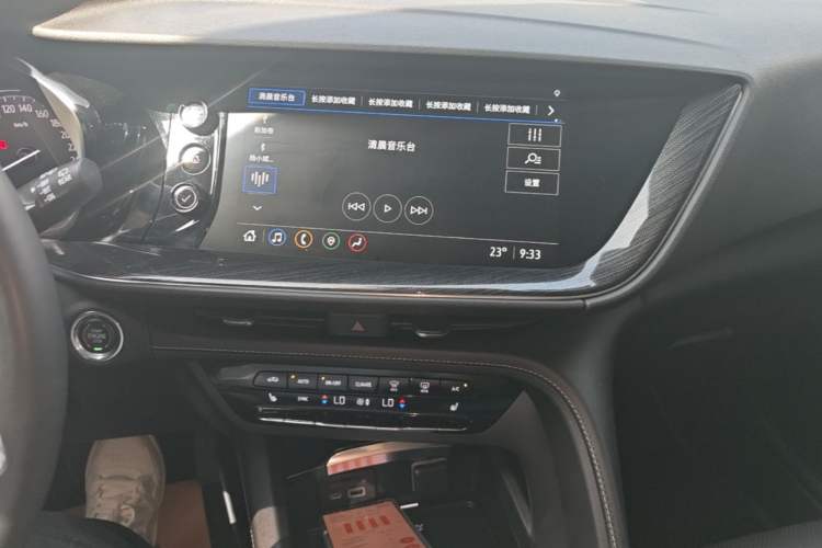 Used Buick Envision 2023 Encore S 552T Two-Wheel Drive Luxury Model Audio And AC Panel