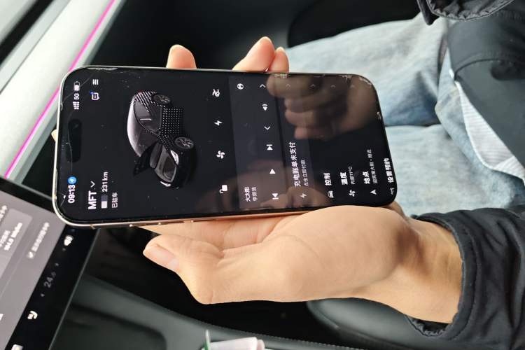 Used Tesla Model Y 2024 Rear-Wheel-Drive Version Vehicle Key