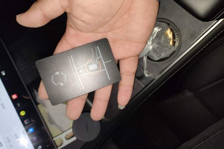 Used Tesla Model Y 2022 Revised Version Rear-Wheel Drive Vehicle Key