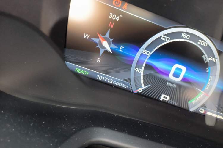 Used AION Trumpchi GE3 2018 530 Internet Enjoyment Version Odometer Close Up