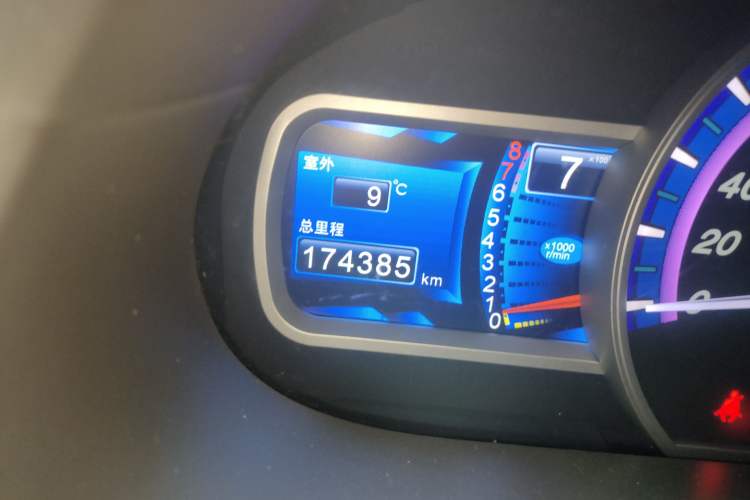 Used BYD S6 2014 1.5TI Manual Luxury 5-Seater Odometer Close Up