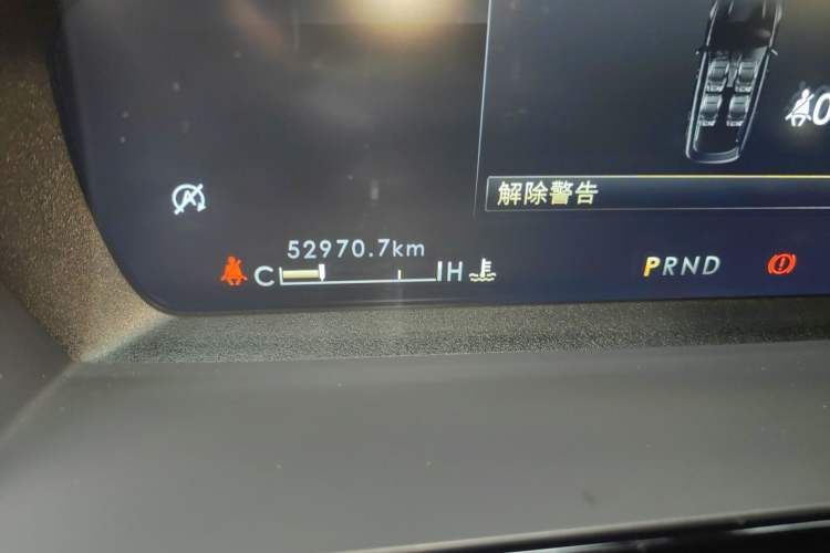 Used Lincoln Corsair 2022 2.0T Two-Wheel Drive Luxury Edition Odometer Close Up