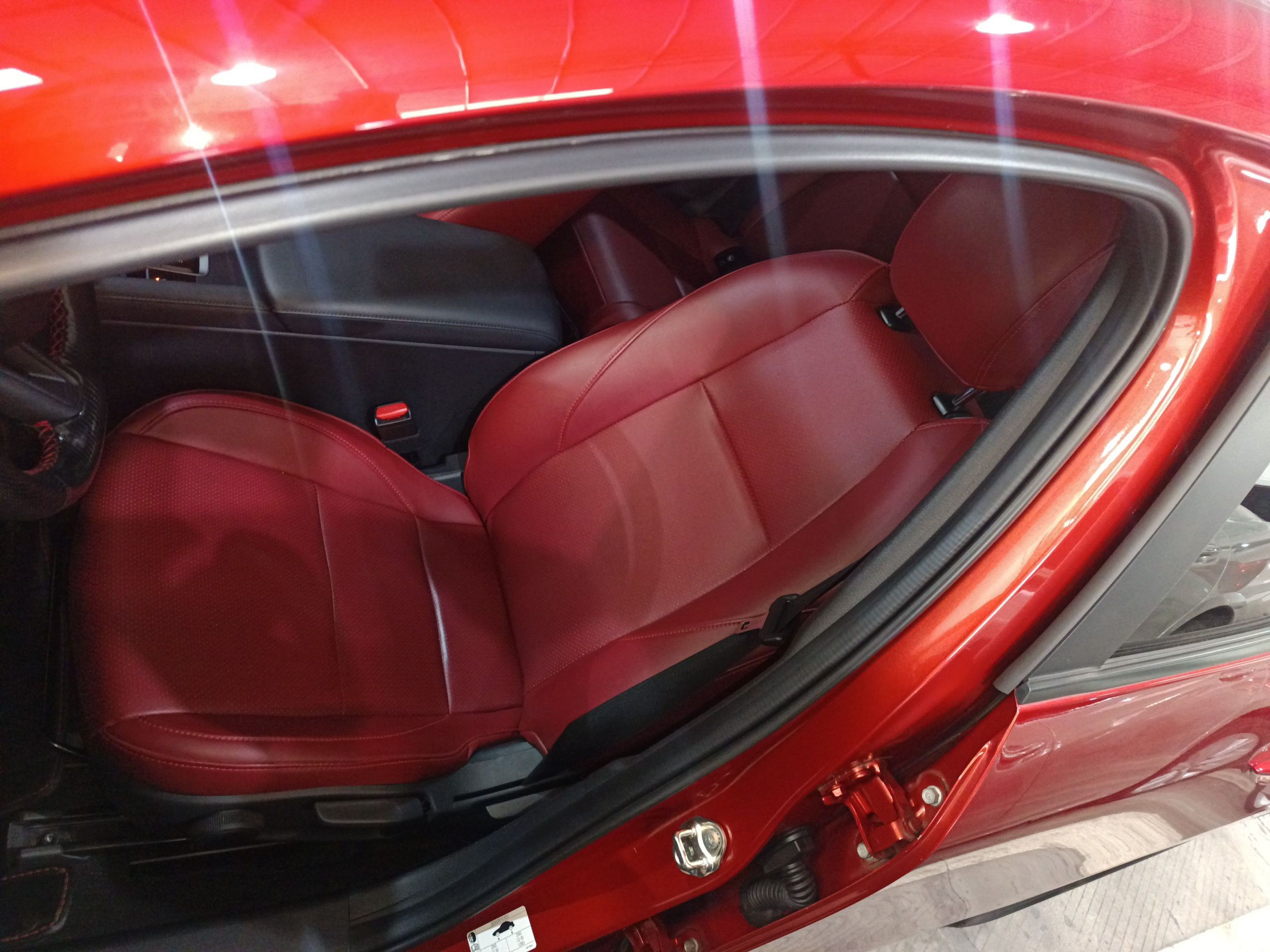 Avant de la voiture