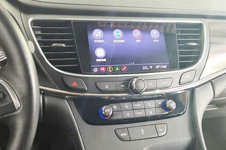 Used Buick LaCrosse 2019 28T Luxury Version Audio And AC Panel