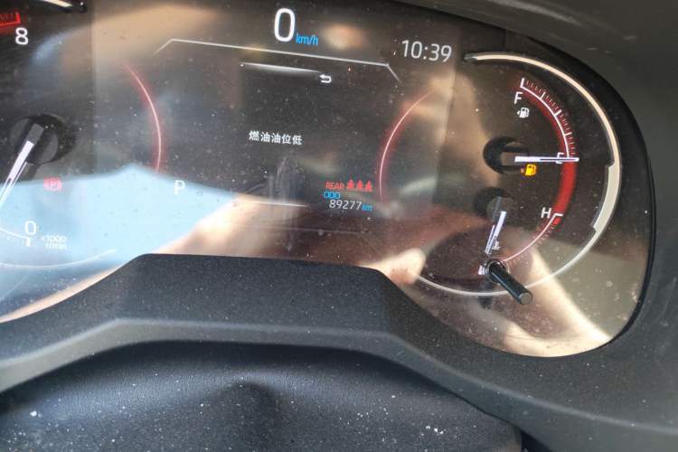 Used Toyota RAV4 2022 2.0L CVT Two-Wheel Drive Fashion Plus Edition Odometer Close Up