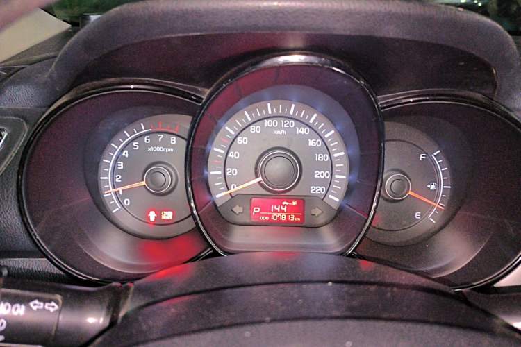 Used Kia K2 2012 Sedan 1.4L Automatic GLS Commemorative Edition Instrument Cluster