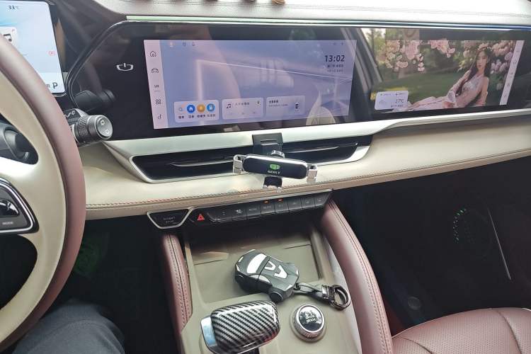 Used Geely Auto Monjaro L 2024 2.0TD High-Power Automatic Two-Wheel Drive Yunqi Version Audio And AC Panel