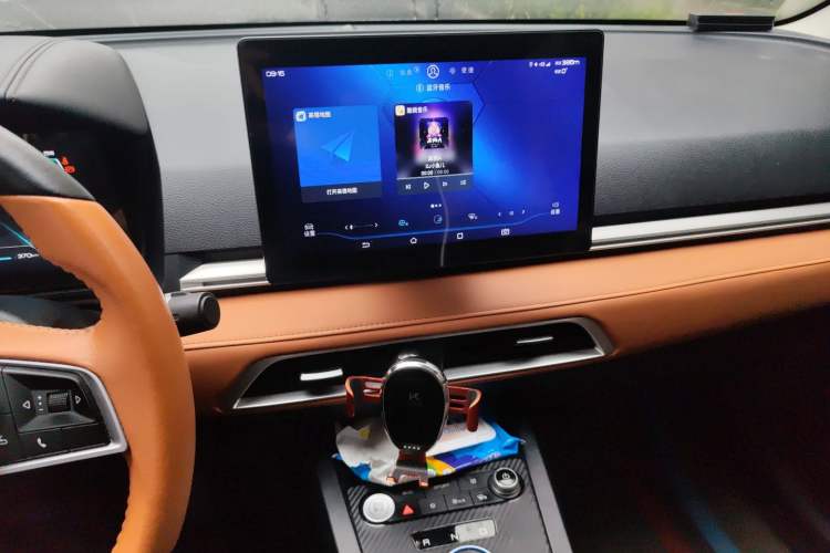 Used BYD e2 2021 Luxury Model Audio And AC Panel