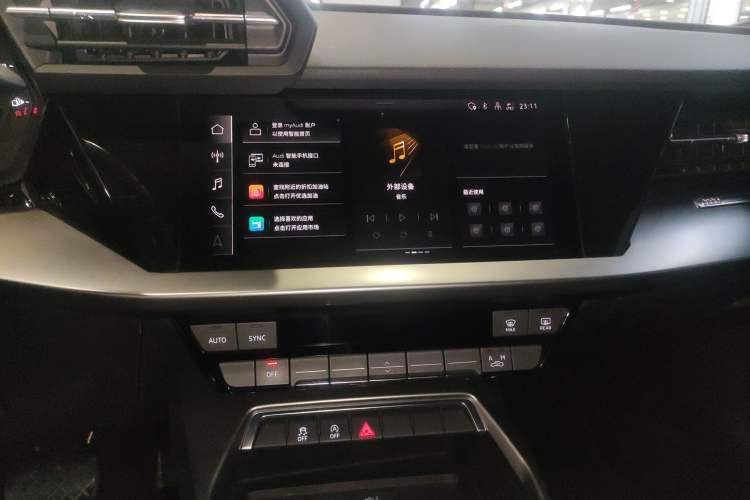 Used Audi A3 2022 A3L Limousine 35 TFSI Ambition Style Edition Audio And AC Panel