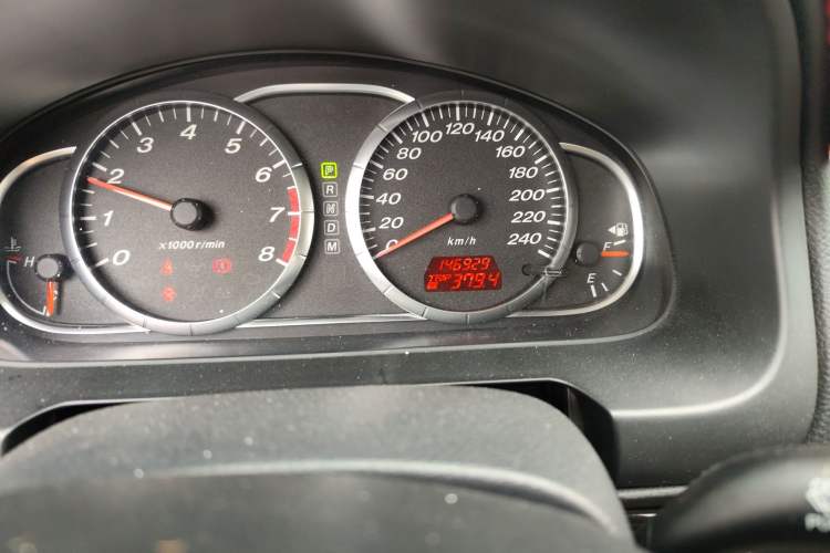 Used Mazda 6 2012 2.0L Automatic Fashion Edition Odometer Close Up