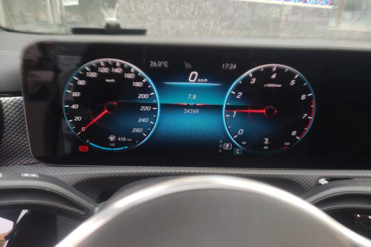 Used Mercedes-Benz A-Class 2020 Second Facelift A 180 L Sport Sedan Instrument Cluster