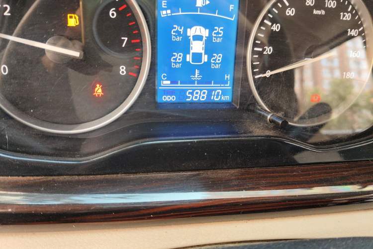 Used CHANGAN KUAYUE Xing V5 2021 1.5L Fortune-Attracting Edition Comfort Model JL473QH Odometer Close Up