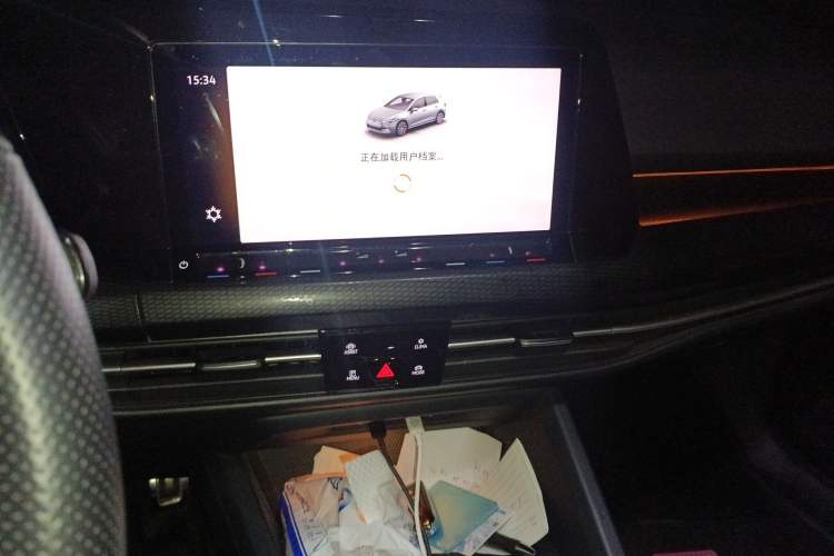 Used Volkswagen Golf GTI 2021 Facelift 380TSI DSG GTI Audio And AC Panel