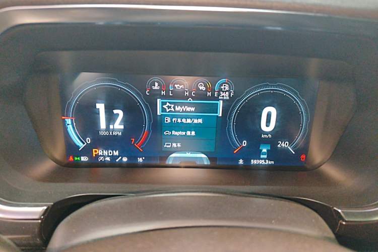 Used Ford F-150 Raptor 2023 3.5T Raptor Instrument Cluster