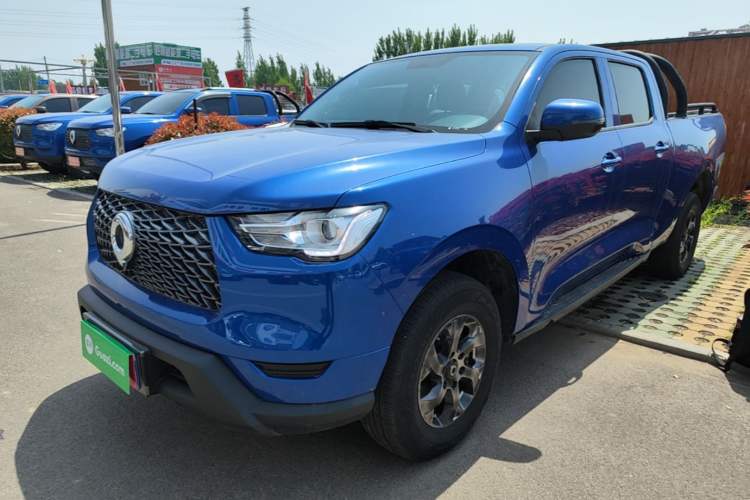 Used Great Wall Poer 2021 2.0T Commercial Version Automatic Diesel 4x4 Elite Long-Box GW4D20M