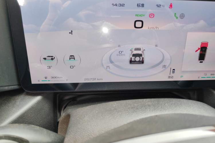 Used Haval Raptor New Energy 2023 Hi4 102 Exploration Edition Odometer Close Up