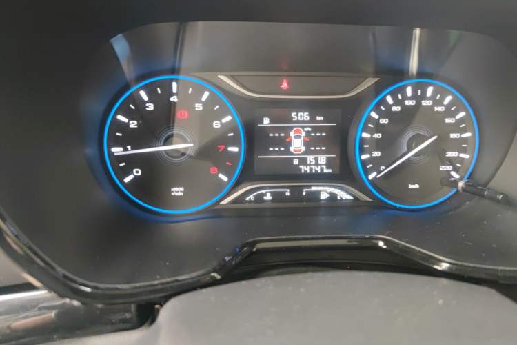 Used GAC Trumpchi GS4 2019 270T Manual Two-Wheel Drive Luxury Edition Odometer Close Up