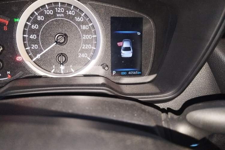 Used Toyota Corolla 2021 1.2T S-CVT Elite PLUS Edition Odometer Close Up