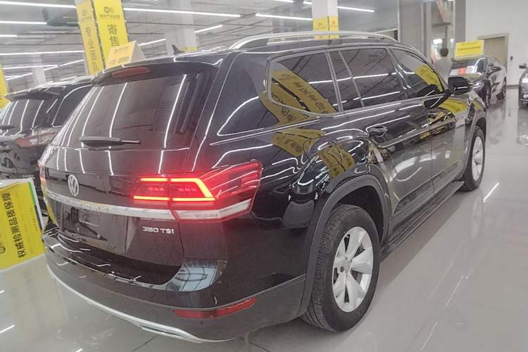 Used Volkswagen Teramont 2020 Revised Version 380TSI Four-Wheel Drive Comfort Edition Rear Right 45 Deg