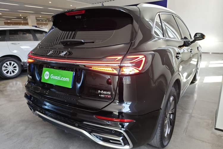 Used Hongqi HS5 2025 2.0T Two-Wheel Drive 600 000-Vehicle Commemorative Edition Rear Right 45 Deg