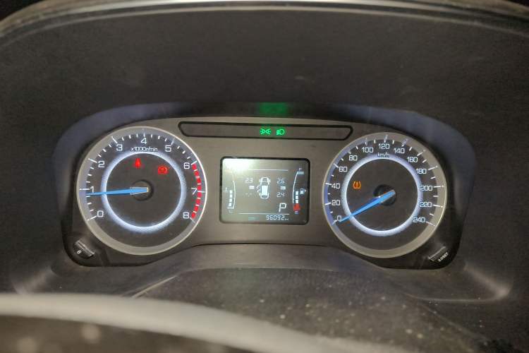 Used Sinotruk VGV U70 2020 1.5T Automatic Smart Luxury Flagship 7-Seater Instrument Cluster
