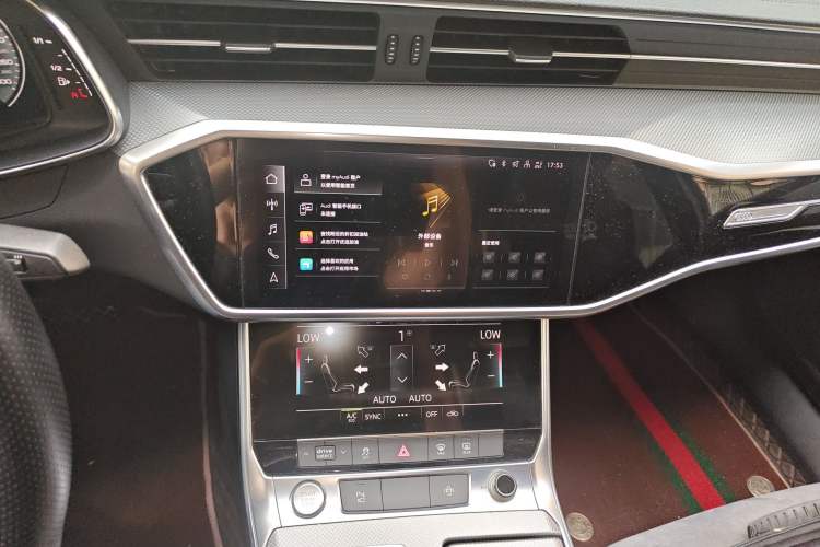 Used Audi A6L 2021 40 TFSI Luxury Dynamic Edition Audio And AC Panel
