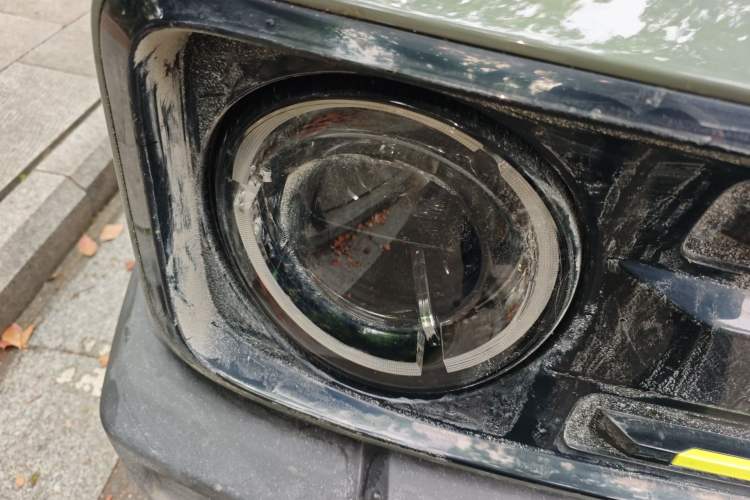 Used Geely Galaxy Panda 2024 200km Panda Rider Right Front Headlight