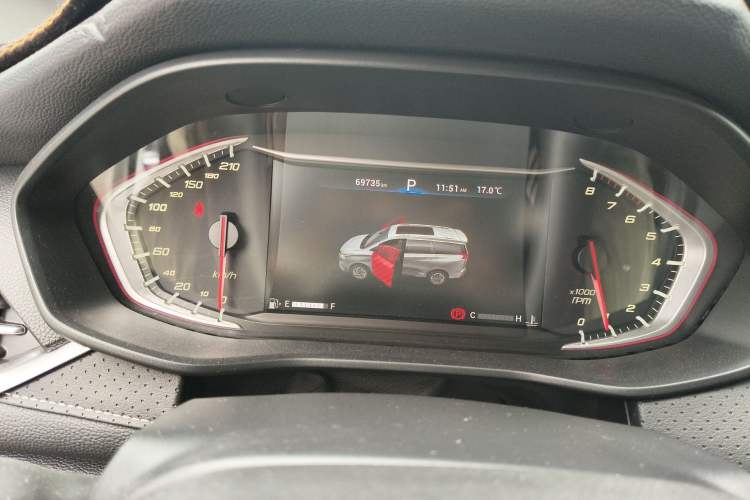 Used SAIC MAXUS G50 2019 1.5T First Edition Automatic Luxury Version 7 Seats Instrument Cluster