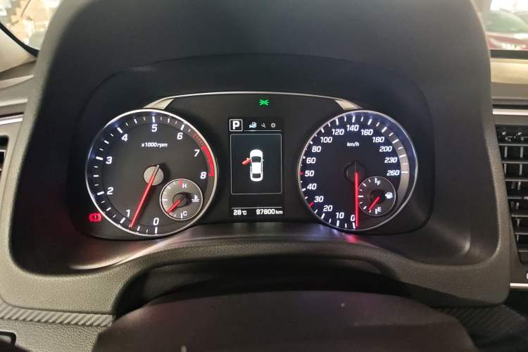 Used Hyundai Elantra (6th Generation / Lingdong) 2018 1.4T Dual-Clutch Xuan Dong · Dynamic Edition Instrument Cluster