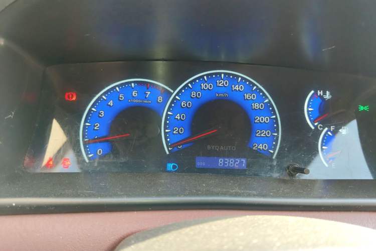 Used BYD F3 2018 1.5L Manual Classic Model Instrument Cluster