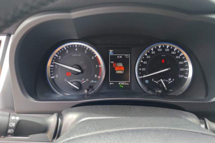 Used Toyota Highlander 2021 2.0T Four-Wheel Drive Prestige Version 7 Seats Instrument Cluster