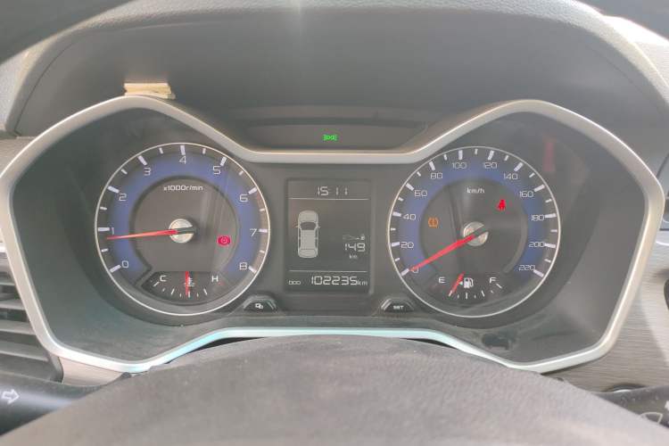 Used Geely Auto Vision X3 2017 1.5L Automatic Elite Model Instrument Cluster