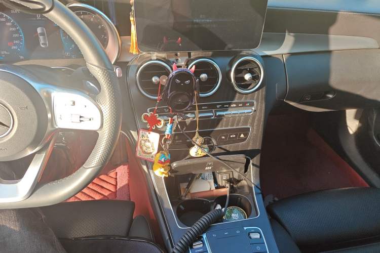 Used Mercedes-Benz C-Class 2021 C 260 L Sport Edition Star Collection Audio And AC Panel