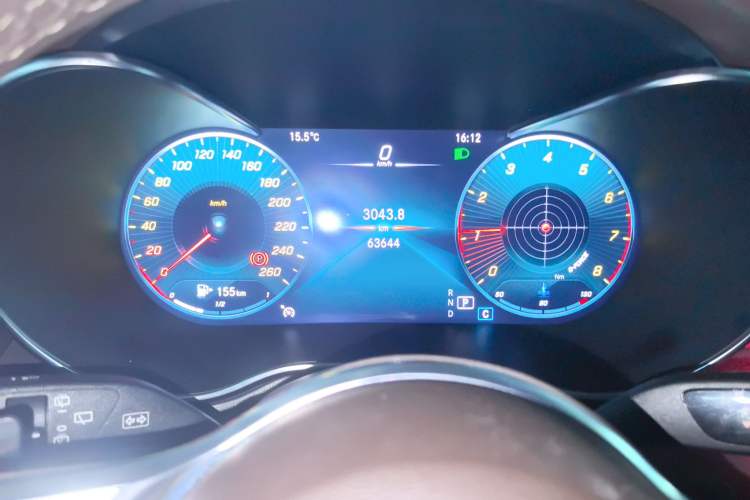 Used Mercedes-Benz GLC 2022 Refreshed GLC 300 L 4MATIC Dynamic Edition Prestige Version Instrument Cluster