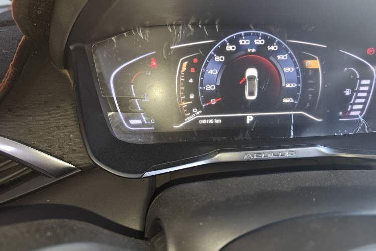 Used Dongfeng Aeolus Yixuan 2020 230T Automatic Advanced Edition Odometer Close Up
