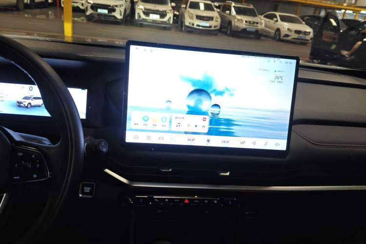 Used Geely Auto Haoyue L 2024 2.0T DCT Flagship Version Audio And AC Panel