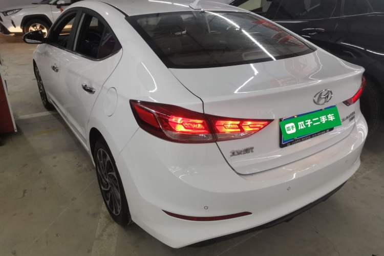 Used Hyundai Elantra (6th Generation / Lingdong) 2019 1.4T Dual-Clutch Xuan Dong · Dynamic Model Rear Left 45 Deg