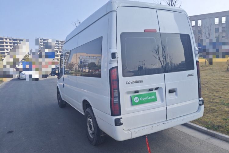 Used JMC Fushun 2025 2.0T 8AT Diesel Mid-Roof Mid-Height Commercial Multi-Purpose 7-Seater Passenger Vehicle Rear Left 45 Deg