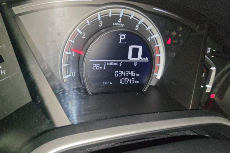 Used Honda CR-V 2019 240TURBO CVT 2WD Comfort Version China V Odometer Close Up