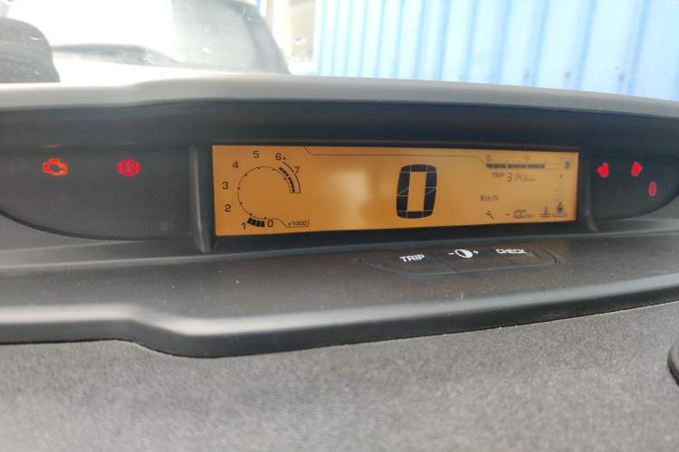 Used Citroen C-Quatre 2014 VTS Version 1.6L Manual - Premium Model Instrument Cluster