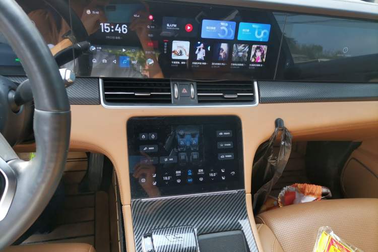 Used Li Auto ONE 2021 Extended-Range 6-Seater Version Audio And AC Panel